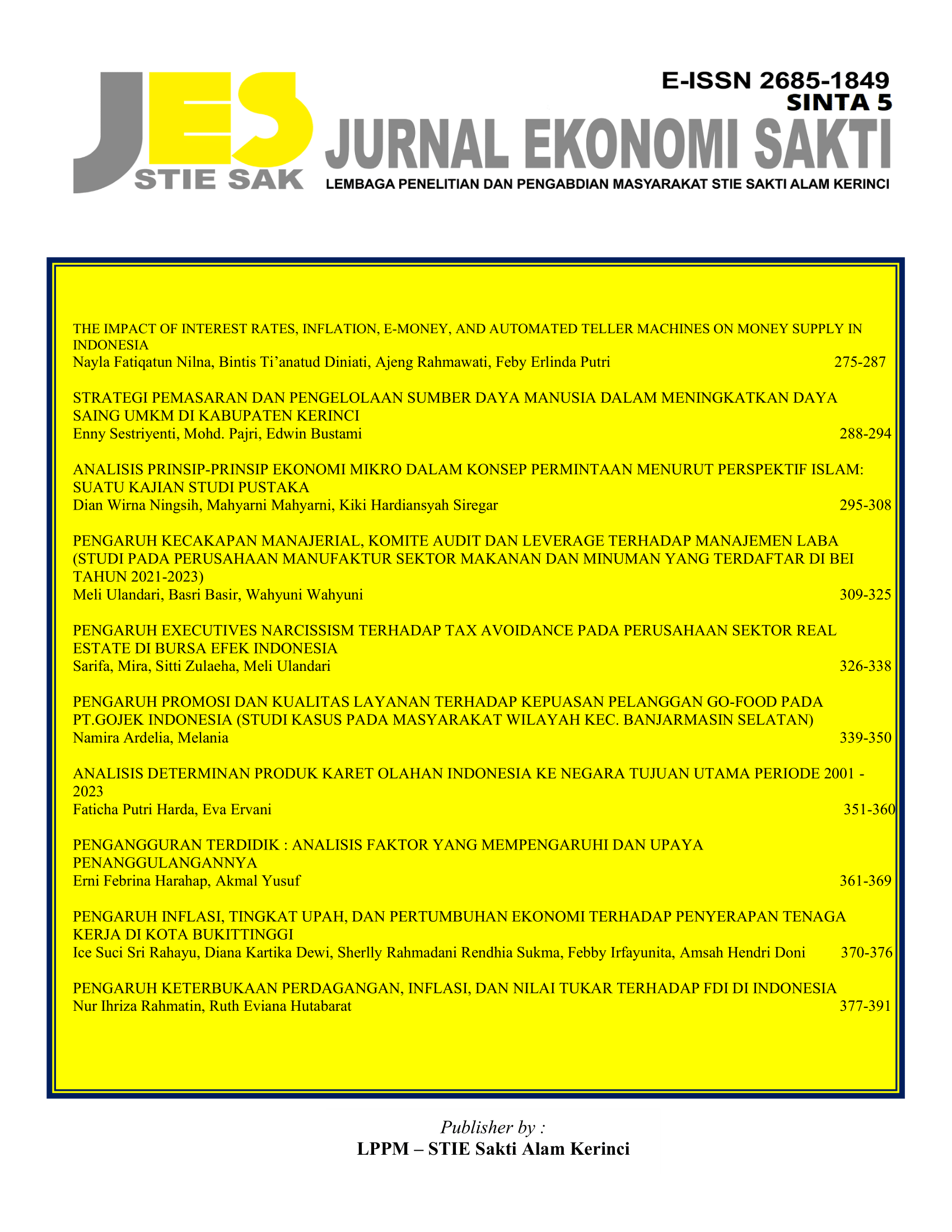 					View Vol. 14 No. 3 (2025)
				